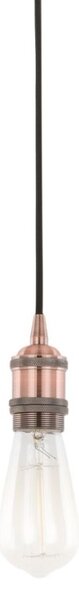 DS-M-034 RED COPPER ITALUX class moderní závěsné svítidlo - objímka 1X60W E27 IP20