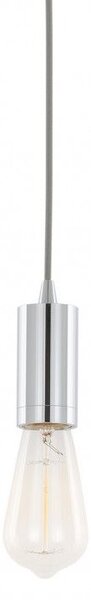 DS-M-038 chrom ITALUX Moderna moderní závěsné svítidlo - objímka 1X60W E27 IP20