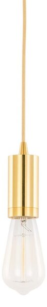 DS-M-038 GOLD ITALUX Moderna moderní závěsné svítidlo - objímka 1X60W E27 IP20