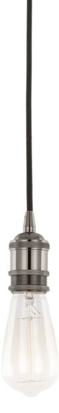 DS-M-034 SHINY BLACK ITALUX class moderní závěsné svítidlo - objímka 1X60W E27 IP20