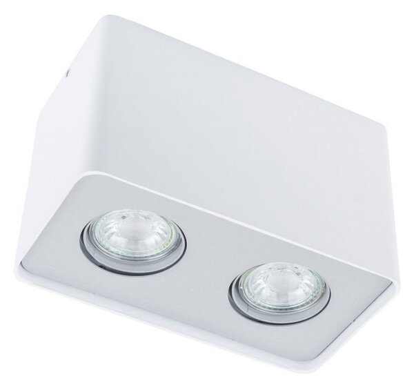 FH31432S-WH ITALUX Harris moderní povrchové bodové svítidlo 2XGU10 50W / LED 4W = 500lm LED GU10 bílé světlo (3000K) IP20