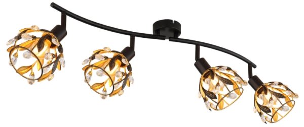 Globo 15759-4 - Bodové svítidlo MIKA 4xE14/25W/230V