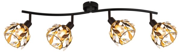 Globo 15759-4 - Bodové svítidlo MIKA 4xE14/25W/230V