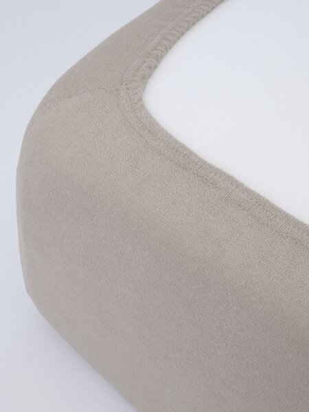 MK Lůžkoviny Froté prostěradlo do postýlky 60 × 120 cm - cappuccino