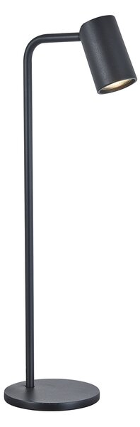 Mantra 7516 Sal, černá stolní lampa s otočnou hlavou 1xGU10, výška 53,5cm
