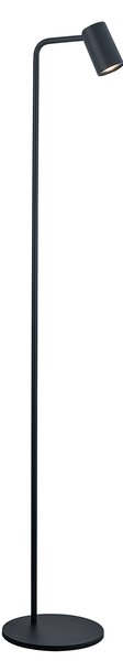 Mantra 7517 Sal, černá stojací lampa s otočnou hlavou 1xGU10, výška 123,5cm