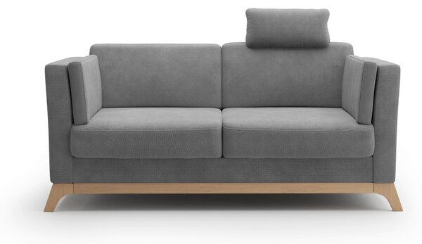 2,5SEDÁK, textil, šedá Sit & More - Pohovky, Online Only