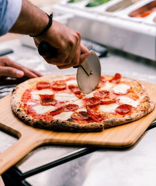 Bambusové prkénko na pizzu Ooni 12