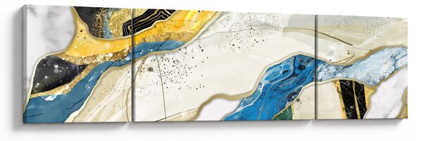 Obraz - Barevný mramor (170x50 cm)