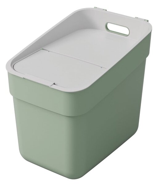Světle zelený odpadkový koš na tříděný odpad z recyklovaného plastu 20 l Ready To Collect – Curver