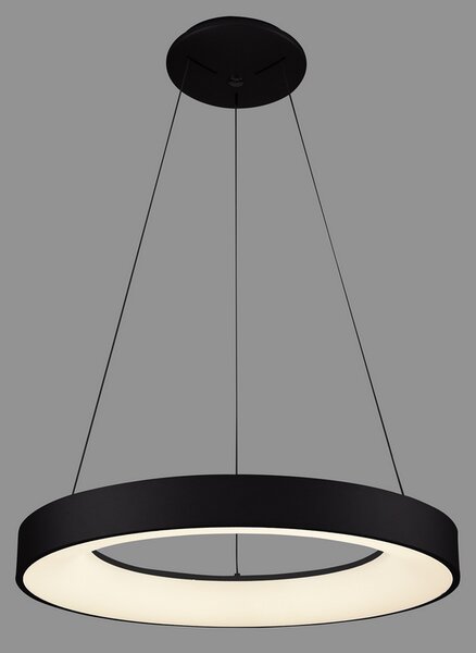 ITALUX 5304-840RP-BK-4 Giulia závěsné svítidlo LED D480mm 40W/2200lm 4000K černá, bílá