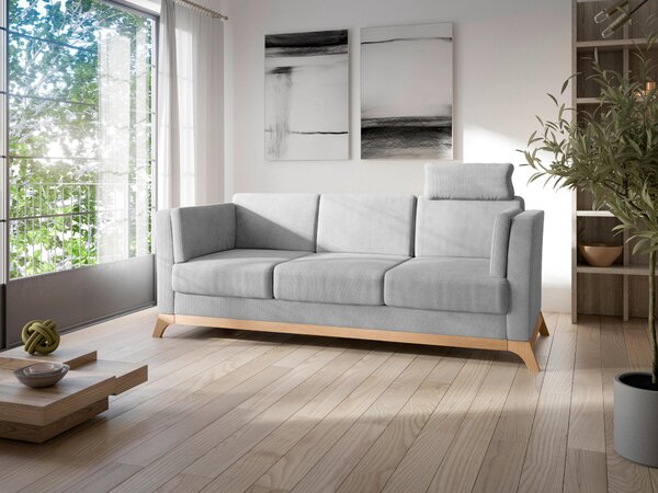 TŘÍMÍSTNÁ POHOVKA, textil, barvy stříbra Sit & More - Pohovky, Online Only