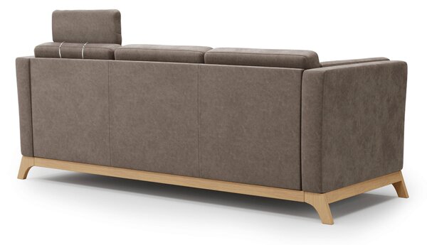 TŘÍMÍSTNÁ POHOVKA, textil, hnědá Sit & More - Pohovky, Online Only