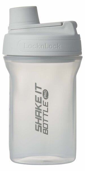 Láhev na pití shaker LOCK SHAKE IT 650ml bílá