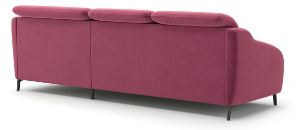 ROHOVÁ SEDAČKA, textil, lilková Sit & More - Sedací soupravy, Online Only