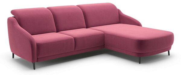 ROHOVÁ SEDAČKA, textil, lilková Sit & More - Sedací soupravy, Online Only