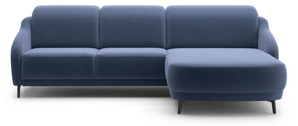 ROHOVÁ SEDAČKA, textil, modrá Sit & More - Sedací soupravy, Online Only