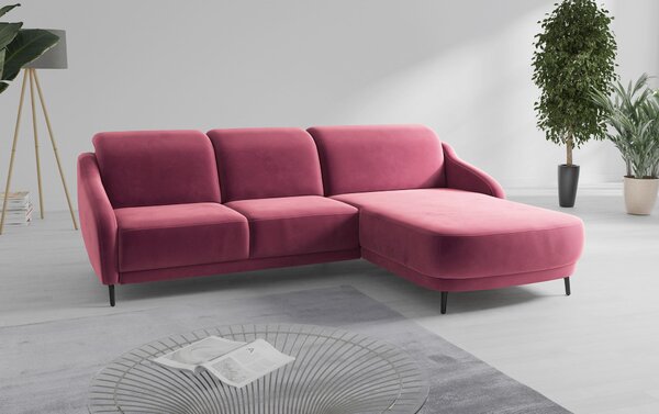 ROHOVÁ SEDAČKA, textil, lilková Sit & More - Sedací soupravy, Online Only