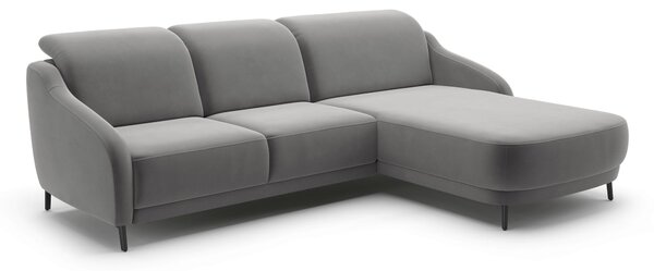 ROHOVÁ SEDAČKA, textil, šedá Sit & More - Sedací soupravy, Online Only