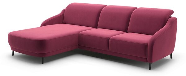ROHOVÁ SEDAČKA, textil, lilková Sit & More - Sedací soupravy, Online Only