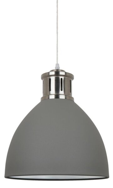 MD-HN8100-GR + S.NICK ITALUX Lola industriální závěsné svítidlo 1X60W E27 IP20