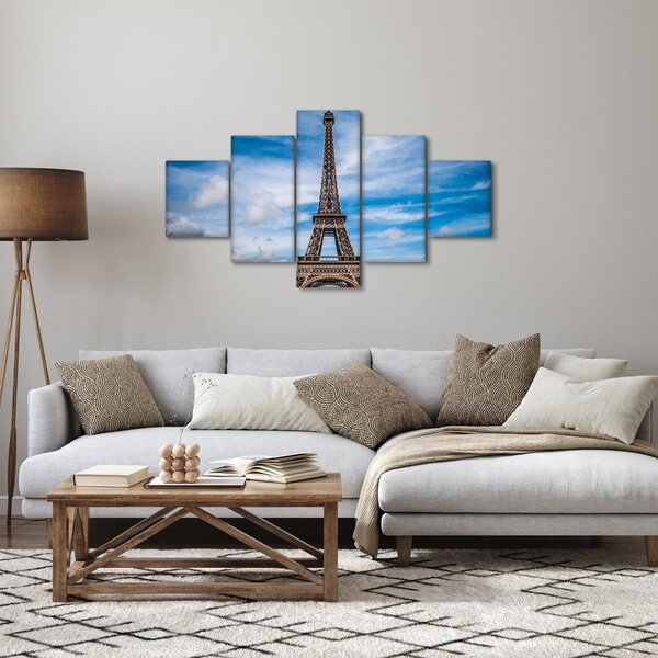 Obraz - Eiffelova věž (125x70 cm)