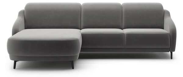 ROHOVÁ SEDAČKA, textil, šedá Sit & More - Sedací soupravy, Online Only