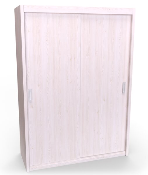 Skříň MIA XL s posuvnými dveřmi Modřín latte, Šířka: 140 cm
