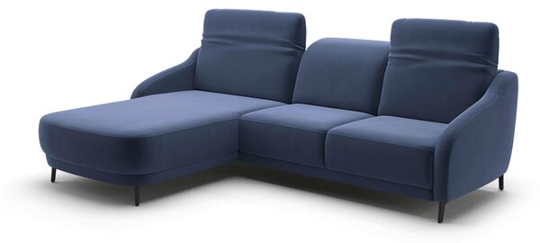 ROHOVÁ SEDAČKA, textil, modrá Sit & More - Sedací soupravy, Online Only