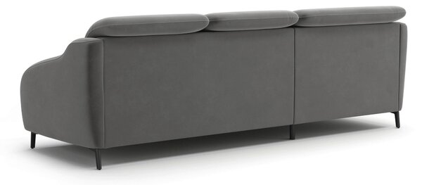 ROHOVÁ SEDAČKA, textil, šedá Sit & More - Sedací soupravy, Online Only