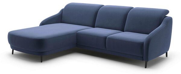 ROHOVÁ SEDAČKA, textil, modrá Sit & More - Sedací soupravy, Online Only