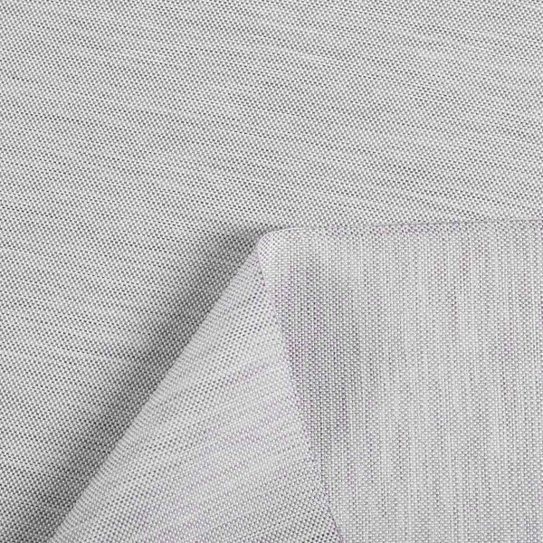 Biante Teflonový běhoun na stůl TF-067 Šedý režný 20x120 cm