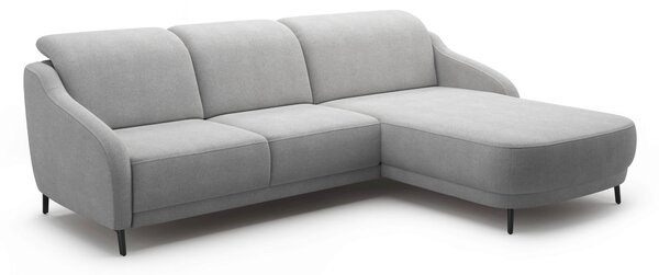 ROHOVÁ SEDAČKA, textil, šedá Sit & More - Sedací soupravy, Online Only