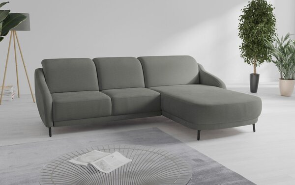 ROHOVÁ SEDAČKA, textil, jílová barva Sit & More - Sedací soupravy, Online Only