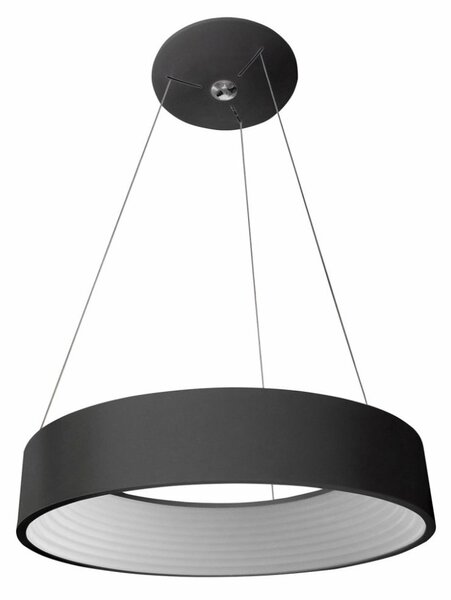 3936-832RP-BK-3 ITALUX Mattia 45 cm moderní závěsné svítidlo 32W = 1760lm LED bílé světlo (3000K) IP20