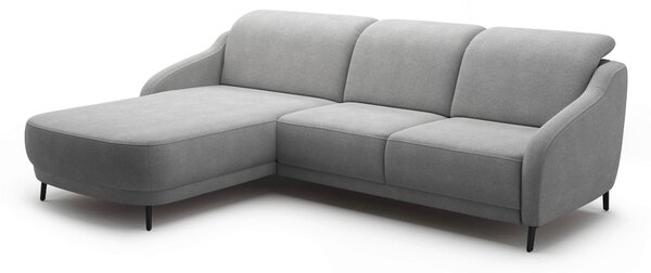 ROHOVÁ SEDAČKA, textil, šedá Sit & More - Sedací soupravy, Online Only