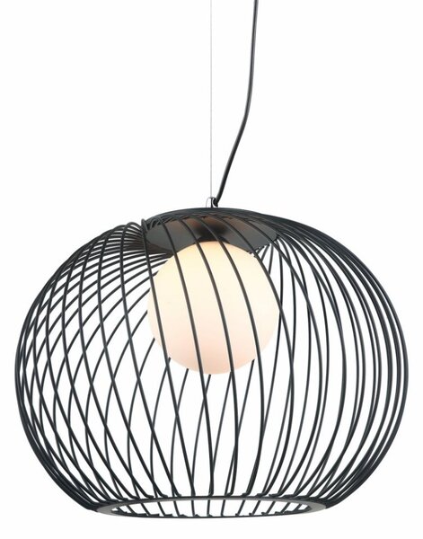 MDM-3842-1 BK ITALUX Clarisa moderní závěsné svítidlo 1x40W E27 IP20