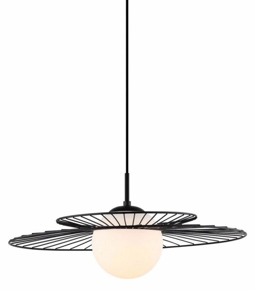 MDM-4000/1 BK ITALUX Sarah moderní závěsné svítidlo 1x40W E27 IP20