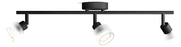 Horen LED bodové svítidlo 3×5W, AC 220–240, černá
