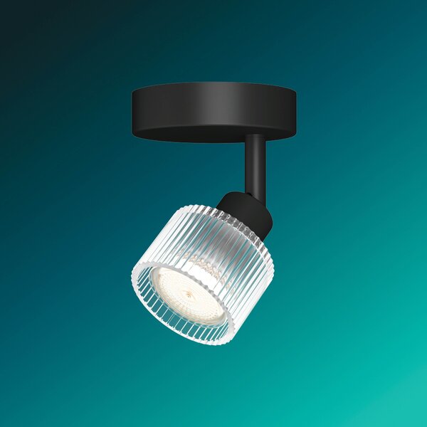 Horen LED bodové svítidlo 5W, AC 220–240, černá