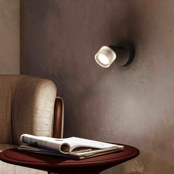 Horen LED bodové svítidlo 5W, AC 220–240, černá