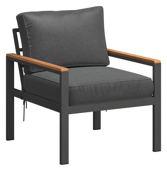 TERASOVÁ SEDACÍ SOUPRAVA dřevo, kov, textil Ambia Garden - Online Only zahradní nábytek, Online Only