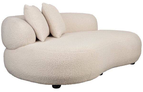 White Label Bouclé pohovka NOXX 185 cm