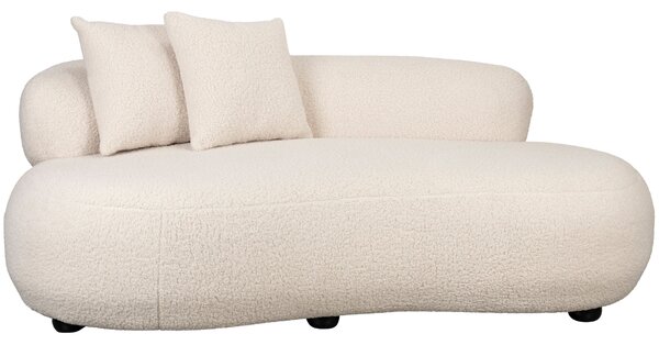 White Label Bouclé pohovka NOXX 185 cm