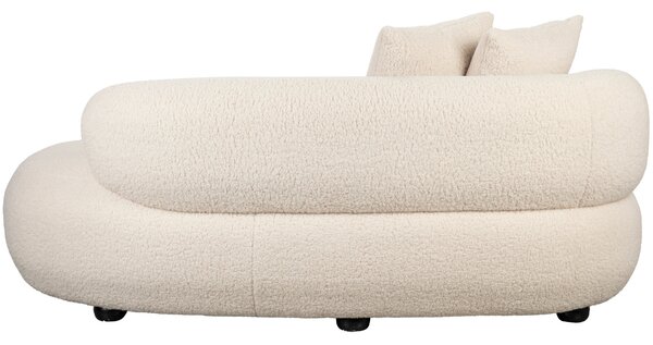 White Label Bouclé pohovka NOXX 185 cm