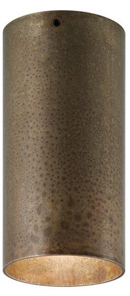 Il Fanale 208.03.O1 Girasoli, stropní svítidlo z antické mosazi, 1xGU10 max.5W , prům.6cm, výška 13cm