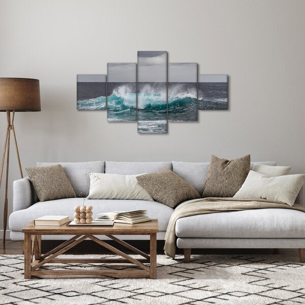 Obraz - Vlny v oceánu (125x70 cm)