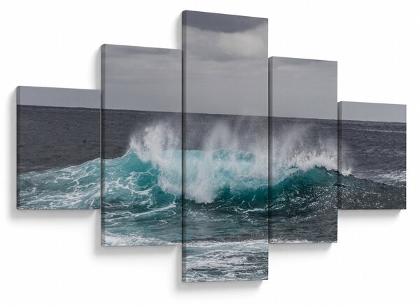 Obraz - Vlny v oceánu (125x70 cm)