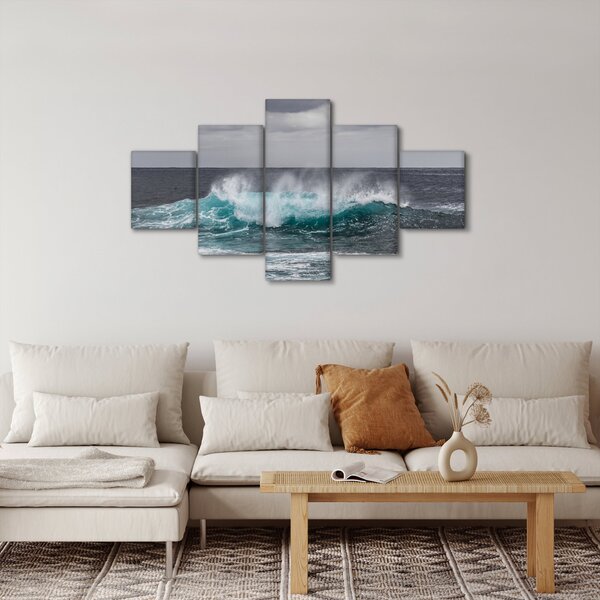 Obraz - Vlny v oceánu (125x70 cm)