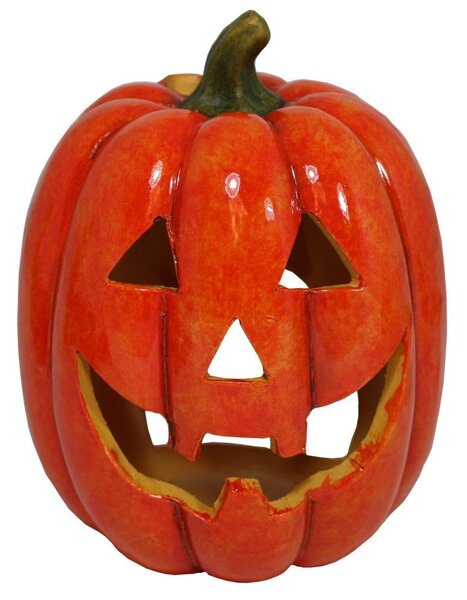 Keramická dýně Halloween lesklá 2000183